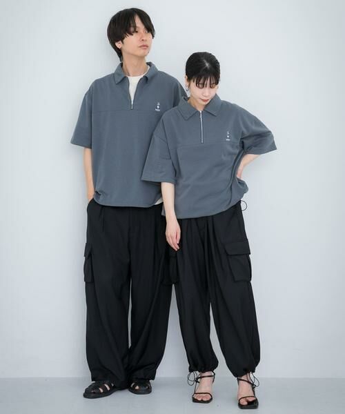 SENSE OF PLACE by URBAN RESEARCH / センスオブプレイス バイ アーバンリサーチ スウェット | 『別注』TeddyBear×SENSE OF PLACE　テディベアハーフZIPスウェット | 詳細21