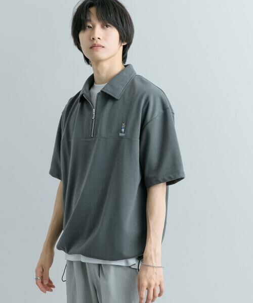 SENSE OF PLACE by URBAN RESEARCH / センスオブプレイス バイ アーバンリサーチ スウェット | 『別注』TeddyBear×SENSE OF PLACE　テディベアハーフZIPスウェット | 詳細22