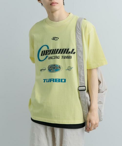 SENSE OF PLACE by URBAN RESEARCH / センスオブプレイス バイ アーバンリサーチ Tシャツ | フェードロゴグラフィックTシャツ(5分袖) | 詳細1