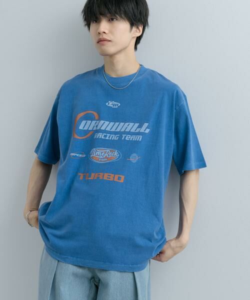 SENSE OF PLACE by URBAN RESEARCH / センスオブプレイス バイ アーバンリサーチ Tシャツ | フェードロゴグラフィックTシャツ(5分袖) | 詳細12