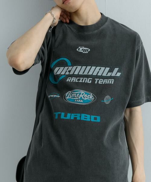 SENSE OF PLACE by URBAN RESEARCH / センスオブプレイス バイ アーバンリサーチ Tシャツ | フェードロゴグラフィックTシャツ(5分袖) | 詳細21