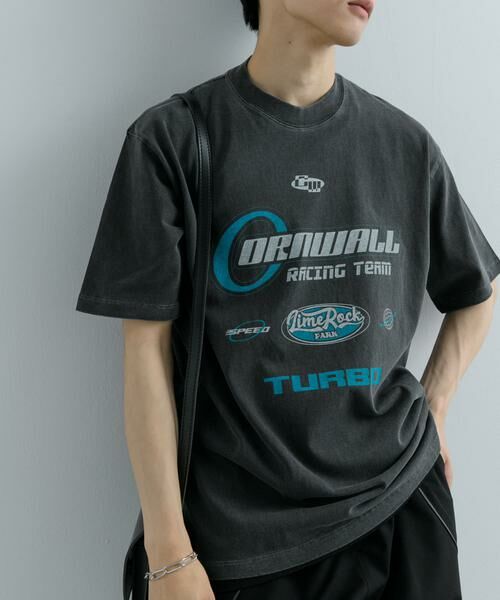 SENSE OF PLACE by URBAN RESEARCH / センスオブプレイス バイ アーバンリサーチ Tシャツ | フェードロゴグラフィックTシャツ(5分袖) | 詳細22