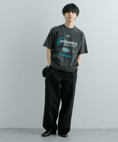 SENSE OF PLACE by URBAN RESEARCH / センスオブプレイス バイ アーバンリサーチ Tシャツ | フェードロゴグラフィックTシャツ(5分袖) | 詳細28