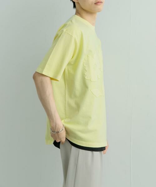 SENSE OF PLACE by URBAN RESEARCH / センスオブプレイス バイ アーバンリサーチ Tシャツ | 『ユニセックス』フェードポップアートフラワーTシャツ(5分袖) | 詳細1