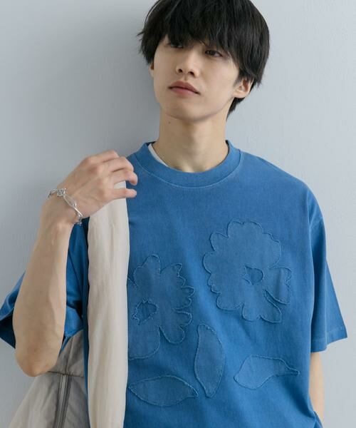 SENSE OF PLACE by URBAN RESEARCH / センスオブプレイス バイ アーバンリサーチ Tシャツ | 『ユニセックス』フェードポップアートフラワーTシャツ(5分袖) | 詳細9