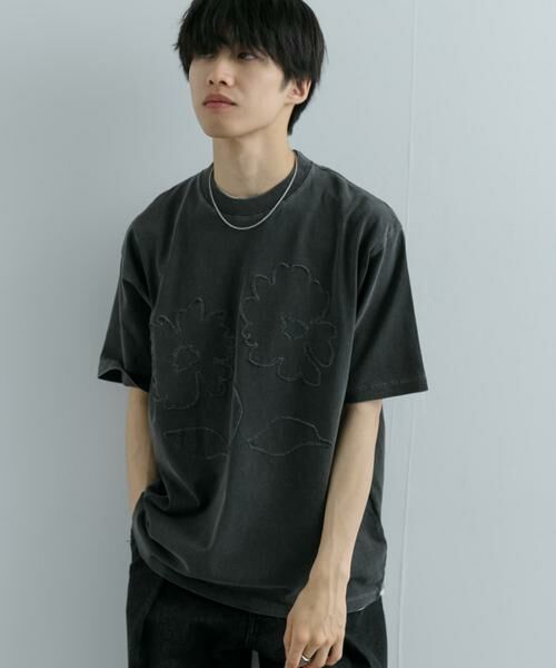 SENSE OF PLACE by URBAN RESEARCH / センスオブプレイス バイ アーバンリサーチ Tシャツ | 『ユニセックス』フェードポップアートフラワーTシャツ(5分袖) | 詳細28