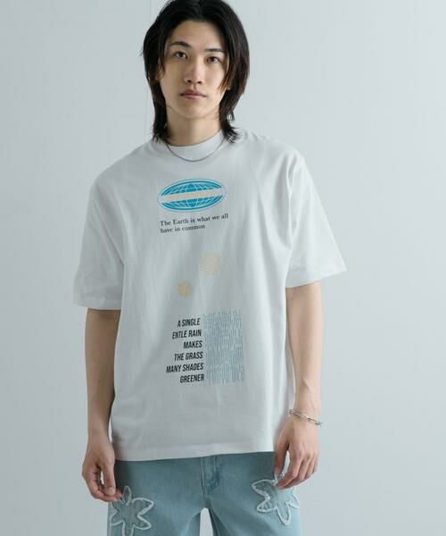 SENSE OF PLACE by URBAN RESEARCH / センスオブプレイス バイ アーバンリサーチ Tシャツ | ロゴグラフィックTシャツ(5分袖) A | 詳細23