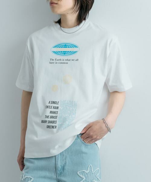 SENSE OF PLACE by URBAN RESEARCH / センスオブプレイス バイ アーバンリサーチ Tシャツ | ロゴグラフィックTシャツ(5分袖) A | 詳細21