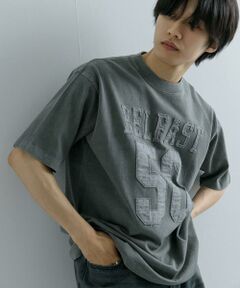 SENSE OF PLACE by URBAN RESEARCH / センスオブプレイス バイ アーバンリサーチ Tシャツ | フェードナンバリングTシャツ(5分袖)