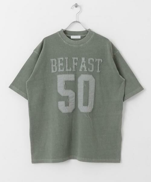 SENSE OF PLACE by URBAN RESEARCH / センスオブプレイス バイ アーバンリサーチ Tシャツ | フェードナンバリングTシャツ(5分袖) | 詳細8