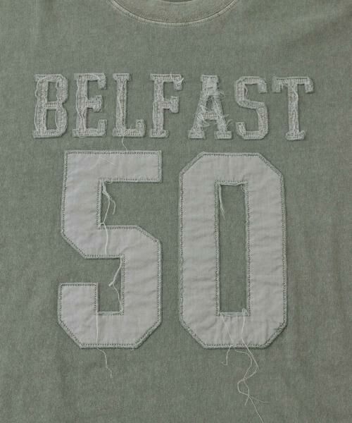 SENSE OF PLACE by URBAN RESEARCH / センスオブプレイス バイ アーバンリサーチ Tシャツ | フェードナンバリングTシャツ(5分袖) | 詳細9