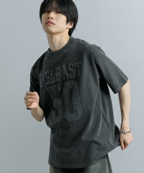 SENSE OF PLACE by URBAN RESEARCH / センスオブプレイス バイ アーバンリサーチ Tシャツ | フェードナンバリングTシャツ(5分袖) | 詳細22