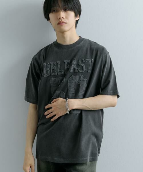 SENSE OF PLACE by URBAN RESEARCH / センスオブプレイス バイ アーバンリサーチ Tシャツ | フェードナンバリングTシャツ(5分袖) | 詳細23