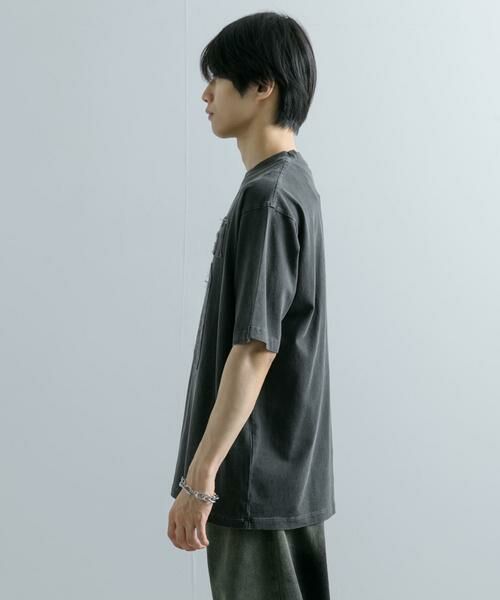 SENSE OF PLACE by URBAN RESEARCH / センスオブプレイス バイ アーバンリサーチ Tシャツ | フェードナンバリングTシャツ(5分袖) | 詳細30