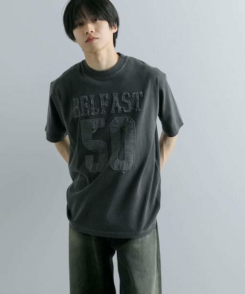 SENSE OF PLACE by URBAN RESEARCH / センスオブプレイス バイ アーバンリサーチ Tシャツ | フェードナンバリングTシャツ(5分袖) | 詳細21