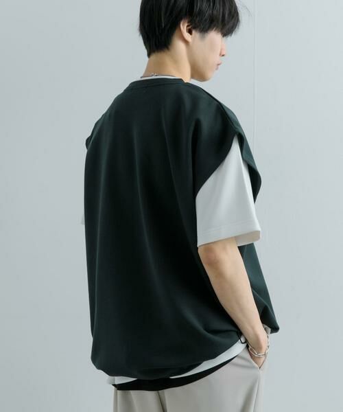 SENSE OF PLACE by URBAN RESEARCH / センスオブプレイス バイ アーバンリサーチ Tシャツ | エクストラルーズドローコードノースリーブTシャツ | 詳細6