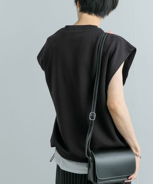 SENSE OF PLACE by URBAN RESEARCH / センスオブプレイス バイ アーバンリサーチ Tシャツ | エクストラルーズドローコードノースリーブTシャツ | 詳細19