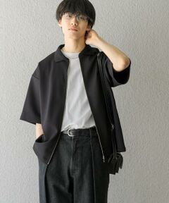 SENSE OF PLACE by URBAN RESEARCH / センスオブプレイス バイ アーバンリサーチ カーディガン・ボレロ | 『ユニセックス』ZIPカーディガンTシャツ(5分袖)