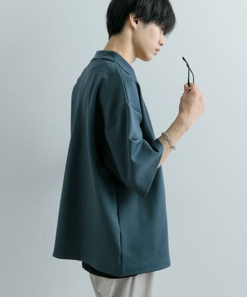 SENSE OF PLACE by URBAN RESEARCH / センスオブプレイス バイ アーバンリサーチ カーディガン・ボレロ | 『ユニセックス』ZIPカーディガンTシャツ(5分袖) | 詳細5