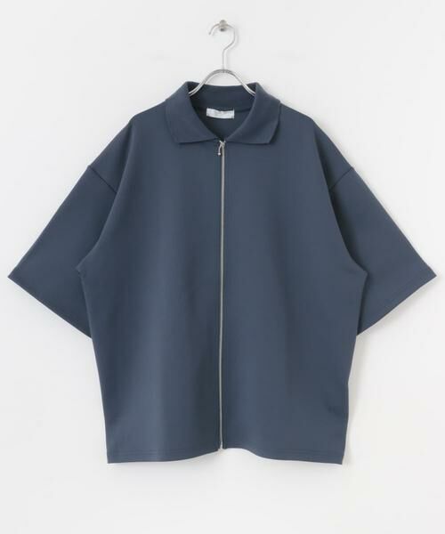 SENSE OF PLACE by URBAN RESEARCH / センスオブプレイス バイ アーバンリサーチ カーディガン・ボレロ | 『ユニセックス』ZIPカーディガンTシャツ(5分袖) | 詳細8