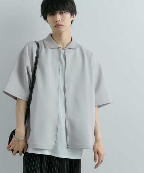 SENSE OF PLACE by URBAN RESEARCH / センスオブプレイス バイ アーバンリサーチ カーディガン・ボレロ | 『ユニセックス』ZIPカーディガンTシャツ(5分袖) | 詳細25