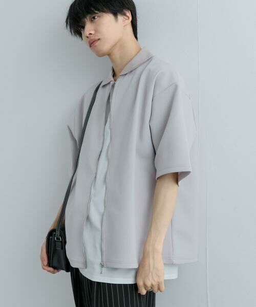 SENSE OF PLACE by URBAN RESEARCH / センスオブプレイス バイ アーバンリサーチ カーディガン・ボレロ | 『ユニセックス』ZIPカーディガンTシャツ(5分袖) | 詳細28