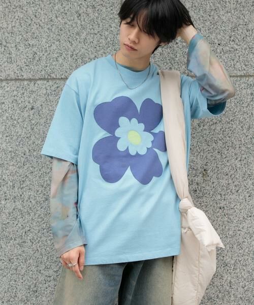 SENSE OF PLACE by URBAN RESEARCH / センスオブプレイス バイ アーバンリサーチ Tシャツ | アップリケポップアートTシャツ | 詳細1