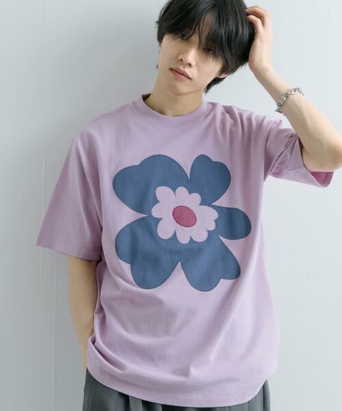 SENSE OF PLACE by URBAN RESEARCH / センスオブプレイス バイ アーバンリサーチ Tシャツ | アップリケポップアートTシャツ | 詳細12