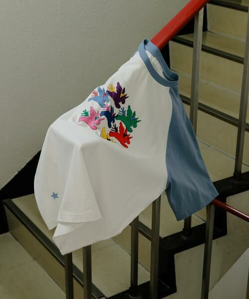 SENSE OF PLACE by URBAN RESEARCH / センスオブプレイス バイ アーバンリサーチ Tシャツ | 『別注』SHUHEI KOKI×SENSE OF PLACE　ラグランTシャツ | 詳細1