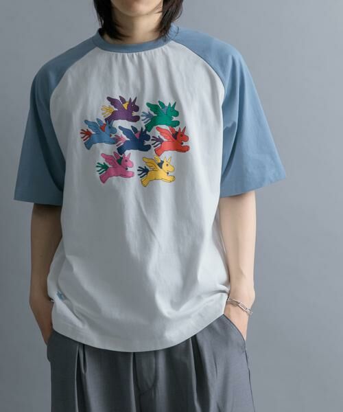 SENSE OF PLACE by URBAN RESEARCH / センスオブプレイス バイ アーバンリサーチ Tシャツ | 『別注』SHUHEI KOKI×SENSE OF PLACE　ラグランTシャツ | 詳細2