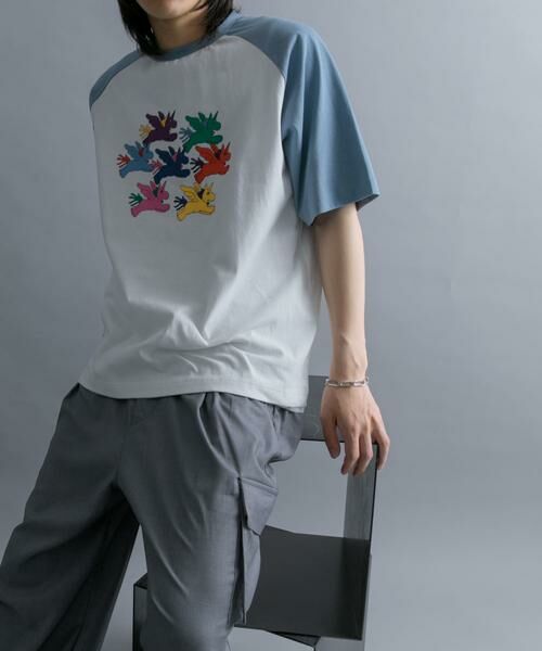 SENSE OF PLACE by URBAN RESEARCH / センスオブプレイス バイ アーバンリサーチ Tシャツ | 『別注』SHUHEI KOKI×SENSE OF PLACE　ラグランTシャツ | 詳細3