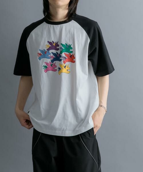 SENSE OF PLACE by URBAN RESEARCH / センスオブプレイス バイ アーバンリサーチ Tシャツ | 『別注』SHUHEI KOKI×SENSE OF PLACE　ラグランTシャツ | 詳細23