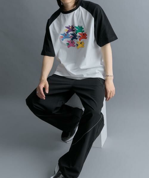 SENSE OF PLACE by URBAN RESEARCH / センスオブプレイス バイ アーバンリサーチ Tシャツ | 『別注』SHUHEI KOKI×SENSE OF PLACE　ラグランTシャツ | 詳細25