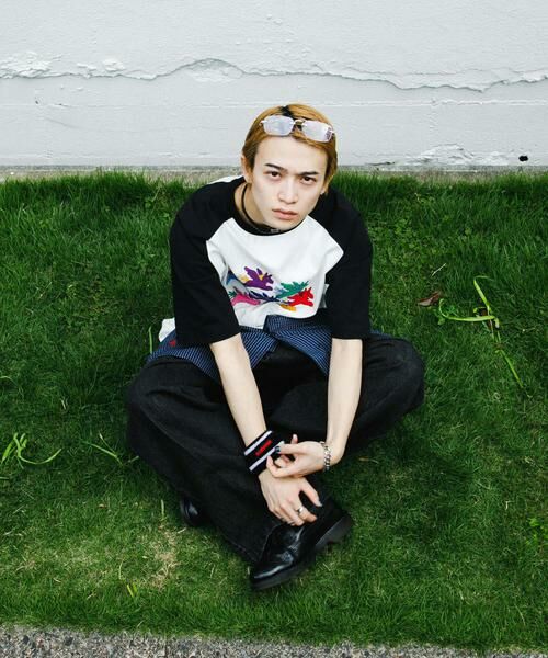 SENSE OF PLACE by URBAN RESEARCH / センスオブプレイス バイ アーバンリサーチ Tシャツ | 『別注』SHUHEI KOKI×SENSE OF PLACE　ラグランTシャツ | 詳細20