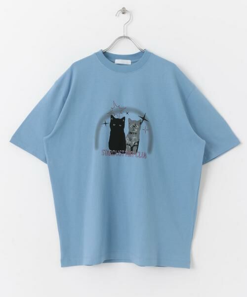 SENSE OF PLACE by URBAN RESEARCH / センスオブプレイス バイ アーバンリサーチ Tシャツ | キャットグラフィックプリントTシャツ A | 詳細7