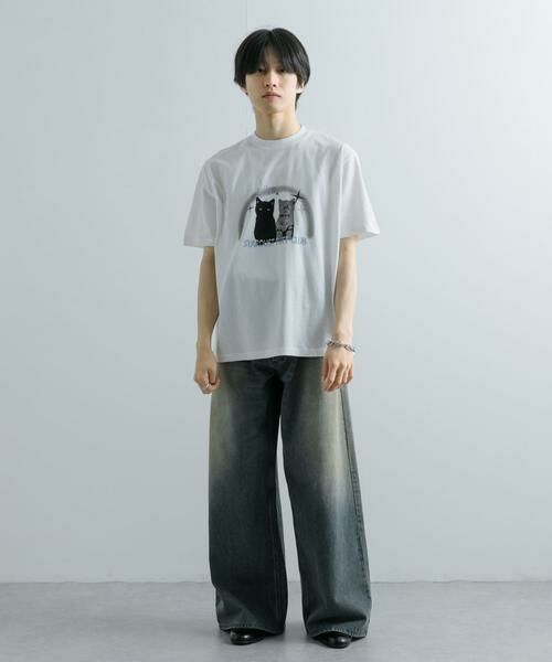 SENSE OF PLACE by URBAN RESEARCH / センスオブプレイス バイ アーバンリサーチ Tシャツ | キャットグラフィックプリントTシャツ A | 詳細14