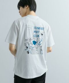 SENSE OF PLACE by URBAN RESEARCH / センスオブプレイス バイ アーバンリサーチ Tシャツ | キャットグラフィックプリントTシャツ B