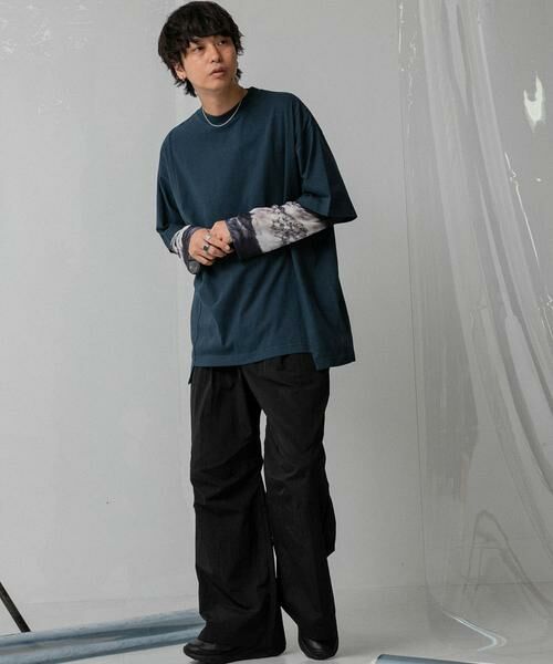 SENSE OF PLACE by URBAN RESEARCH / センスオブプレイス バイ アーバンリサーチ Tシャツ | 『わたべ×SOP』キリカエデザインルーズグラフィックTシャツ | 詳細1