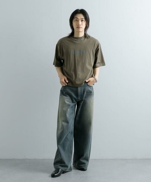 SENSE OF PLACE by URBAN RESEARCH / センスオブプレイス バイ アーバンリサーチ Tシャツ | ロゴグラフィックボクシーTシャツ(5分袖) | 詳細5