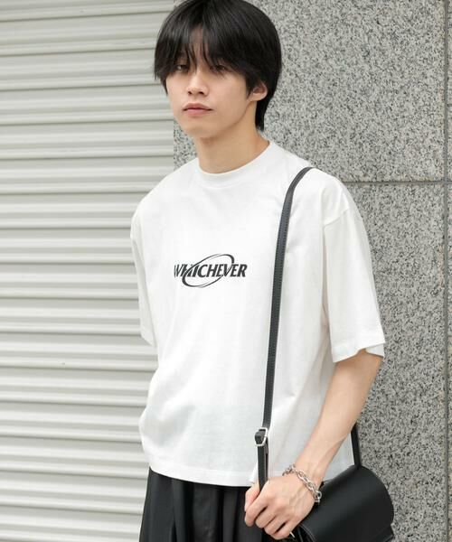 SENSE OF PLACE by URBAN RESEARCH / センスオブプレイス バイ アーバンリサーチ Tシャツ | ロゴグラフィックボクシーTシャツ(5分袖) | 詳細11