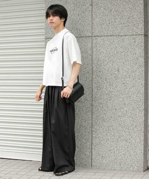 SENSE OF PLACE by URBAN RESEARCH / センスオブプレイス バイ アーバンリサーチ Tシャツ | ロゴグラフィックボクシーTシャツ(5分袖) | 詳細15