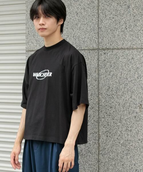 SENSE OF PLACE by URBAN RESEARCH / センスオブプレイス バイ アーバンリサーチ Tシャツ | ロゴグラフィックボクシーTシャツ(5分袖) | 詳細28