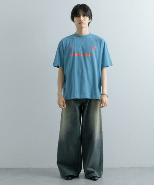 SENSE OF PLACE by URBAN RESEARCH / センスオブプレイス バイ アーバンリサーチ Tシャツ | サッカーゲームグラフィックTシャツ(5分袖) | 詳細4