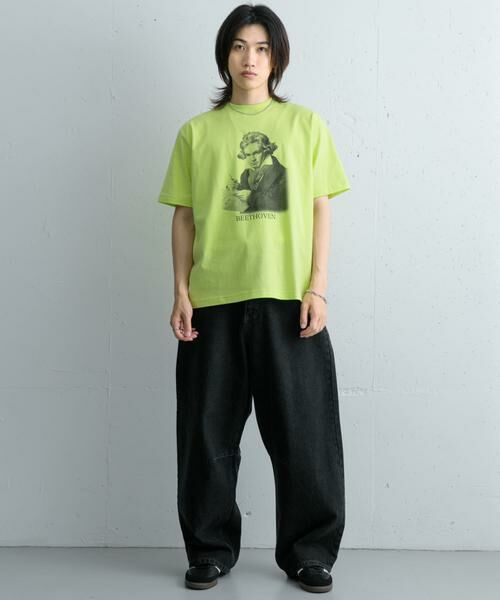 SENSE OF PLACE by URBAN RESEARCH / センスオブプレイス バイ アーバンリサーチ Tシャツ | ヴィンテージライクTシャツ(ベートーヴェン) | 詳細5