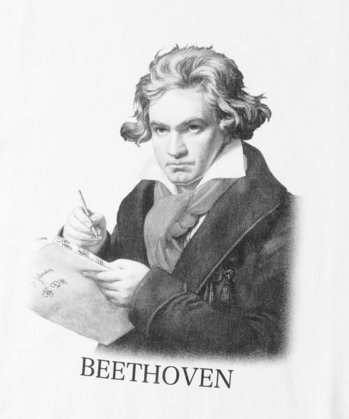 SENSE OF PLACE by URBAN RESEARCH / センスオブプレイス バイ アーバンリサーチ Tシャツ | ヴィンテージライクTシャツ(ベートーヴェン) | 詳細19