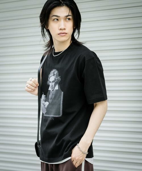 SENSE OF PLACE by URBAN RESEARCH / センスオブプレイス バイ アーバンリサーチ Tシャツ | ヴィンテージライクTシャツ(ベートーヴェン) | 詳細25