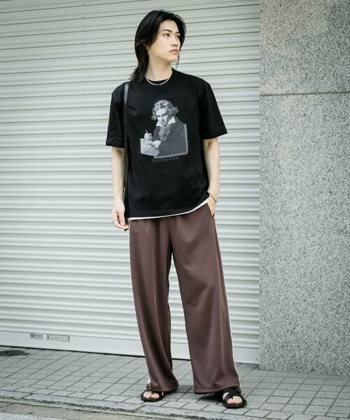 SENSE OF PLACE by URBAN RESEARCH / センスオブプレイス バイ アーバンリサーチ Tシャツ | ヴィンテージライクTシャツ(ベートーヴェン) | 詳細26