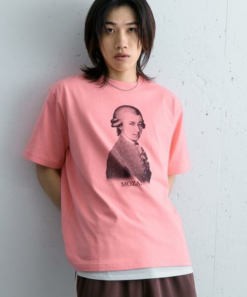 SENSE OF PLACE by URBAN RESEARCH / センスオブプレイス バイ アーバンリサーチ Tシャツ | ヴィンテージライクTシャツ(モーツァルト) | 詳細2