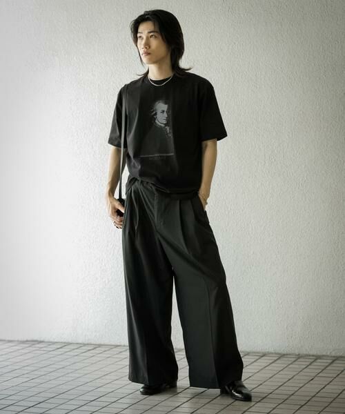 SENSE OF PLACE by URBAN RESEARCH / センスオブプレイス バイ アーバンリサーチ Tシャツ | ヴィンテージライクTシャツ(モーツァルト) | 詳細13