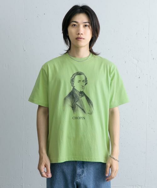 SENSE OF PLACE by URBAN RESEARCH / センスオブプレイス バイ アーバンリサーチ Tシャツ | ヴィンテージライクTシャツ(ショパン) | 詳細5